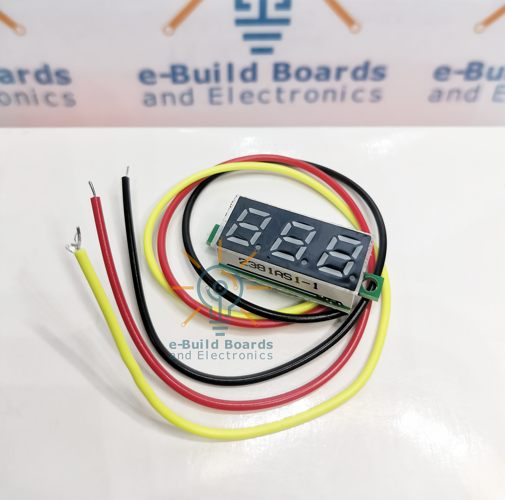 Mini Digital Voltmeter Module 0.28 inch 0-100V