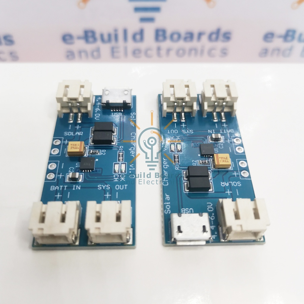 Solar Charger Module for Lithium Battery 500mA Charge Current