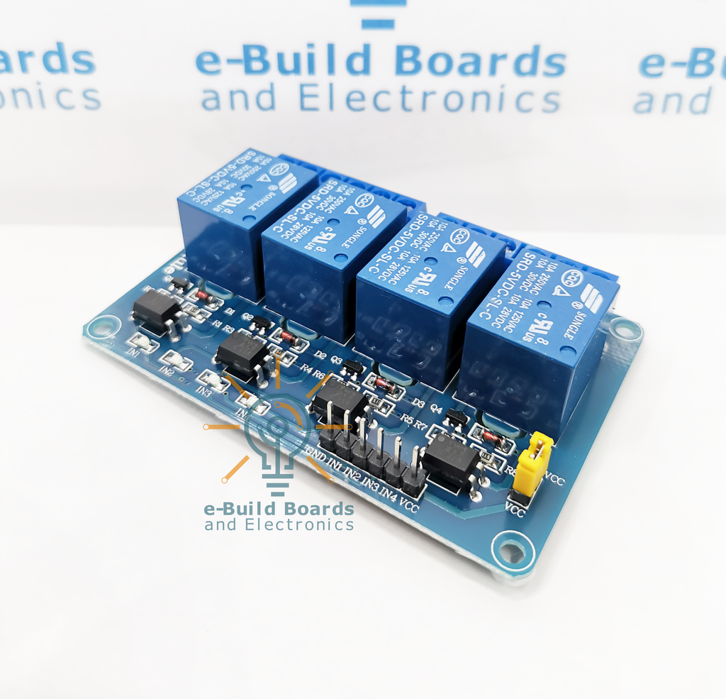 Relay Module 4 Channel 5V 10A with Opto