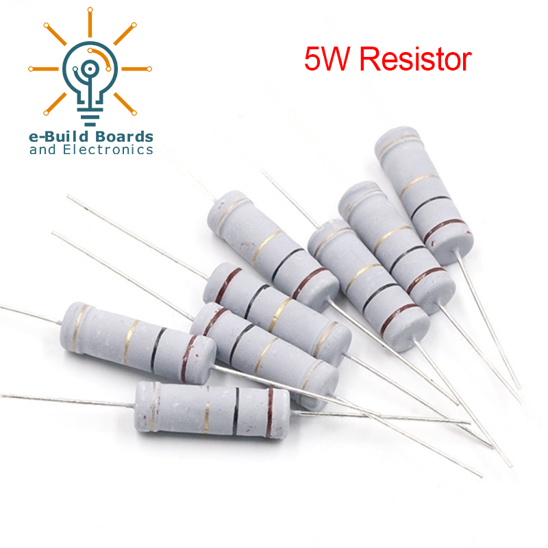 Resistor 5W 1Ohm to 1Mohms