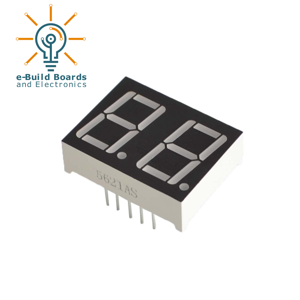 7 Segment Display 2 Digit Common Cathode (Small)