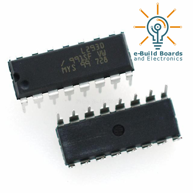 L293D Dual H-Bridge Motor Driver IC