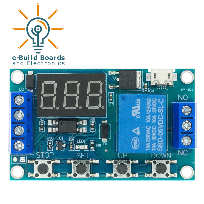 Relay Module 6-30V Time Delay Switch