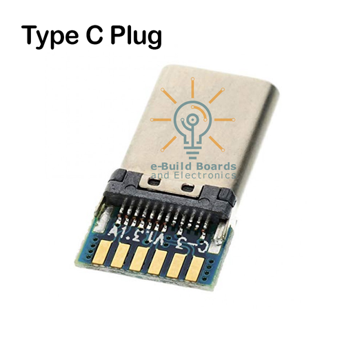 USB Type C Plug Breakout Board
