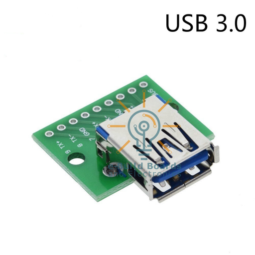 USB Type A Female Connector USB 3.0 Breakout Board