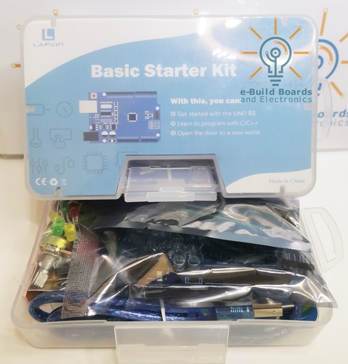 Arduino Basic Starter Kit A, UNO R3 and Sensors