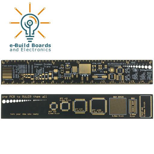 PCB Ruler For Electronic Engineers Geeks Makers